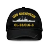 Uss Galveston Cl-93 Clg-3 Classic Cap, Custom Print/embroidered Us Navy Ships Classic Baseball Cap, Gift For Navy Veteran