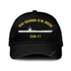 Uss George H.w. Bush Cvn 77 Classic Cap, Custom Print/embroidered Us Navy Ships Classic Baseball Cap, Gift For Navy Veteran