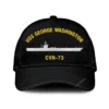 Uss George Washington Cvn-73 Classic Cap, Custom Print/embroidered Us Navy Ships Classic Baseball Cap, Gift For Navy Veteran