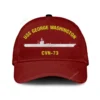 Uss George Washington Cvn-73 Classic Cap, Custom Print/embroidered Us Navy Ships Classic Baseball Cap, Gift For Navy Veteran