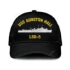 Uss Gunston Hall Lsd-5 Classic Cap, Custom Print/embroidered Us Navy Ships Classic Baseball Cap, Gift For Navy Veteran