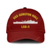 Uss Gunston Hall Lsd-5 Classic Cap, Custom Print/embroidered Us Navy Ships Classic Baseball Cap, Gift For Navy Veteran