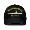 Uss Hammerberg De-1015 Classic Cap, Custom Print/embroidered Us Navy Ships Classic Baseball Cap, Gift For Navy Veteran