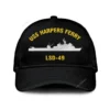 Uss Harpers Ferry Lsd-49 Classic Cap, Custom Print/embroidered Us Navy Ships Classic Baseball Cap, Gift For Navy Veteran