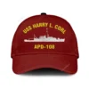 Uss Harry L. Corl Apd-108 Classic Cap, Custom Print/embroidered Us Navy Ships Classic Baseball Cap, Gift For Navy Veteran