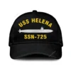 Uss Helena Ssn-725 Classic Cap, Custom Print/embroidered Us Navy Ships Classic Baseball Cap, Gift For Navy Veteran