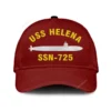 Uss Helena Ssn-725 Classic Cap, Custom Print/embroidered Us Navy Ships Classic Baseball Cap, Gift For Navy Veteran