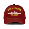 Uss Hepburn Ff-1055 Classic Cap, Custom Print/embroidered Us Navy Ships Classic Baseball Cap, Gift For Navy Veteran