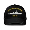 Uss James E Williams (ddg 95) Classic Cap, Custom Print/embroidered Us Navy Ships Classic Baseball Cap, Gift For Navy Veteran