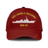 Uss James E Williams (ddg 95) Classic Cap, Custom Print/embroidered Us Navy Ships Classic Baseball Cap, Gift For Navy Veteran