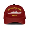 Uss John Paul Jones Ddg-53 Classic Cap, Custom Print/embroidered Us Navy Ships Classic Baseball Cap, Gift For Navy Veteran
