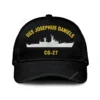 Uss Josephus Daniels Cg-27 Classic Cap, Custom Print/embroidered Us Navy Ships Classic Baseball Cap, Gift For Navy Veteran