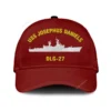 Uss Josephus Daniels Dlg-27 Classic Cap, Custom Print/embroidered Us Navy Ships Classic Baseball Cap, Gift For Navy Veteran