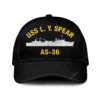 Uss L. Y. Spear (as-36) Classic Cap, Custom Print/embroidered Us Navy Ships Classic Baseball Cap, Gift For Navy Veteran