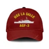 Uss La Salle Agf Classic Cap, Custom Print/embroidered Us Navy Ships Classic Baseball Cap, Gift For Navy Veteran