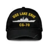 Uss Lake Erie Cg-70 Classic Cap, Custom Print/embroidered Us Navy Ships Classic Baseball Cap, Gift For Navy Veteran