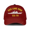 Uss Lake Erie Cg-70 Classic Cap, Custom Print/embroidered Us Navy Ships Classic Baseball Cap, Gift For Navy Veteran