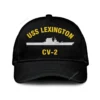 Uss Lexington Cv-2 Classic Cap, Custom Print/embroidered Us Navy Ships Classic Baseball Cap, Gift For Navy Veteran