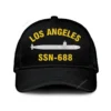Uss Los Angeles Ssn 688 Classic Cap, Custom Print/embroidered Us Navy Ships Classic Baseball Cap, Gift For Navy Veteran