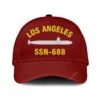 Uss Los Angeles Ssn 688 Classic Cap, Custom Print/embroidered Us Navy Ships Classic Baseball Cap, Gift For Navy Veteran