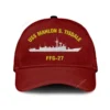 Uss Mahlon S. Tisdale Ffg-27 Classic Cap, Custom Print/embroidered Us Navy Ships Classic Baseball Cap, Gift For Navy Veteran
