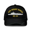Uss Mount Baker Ae-34_mu Classic Cap, Custom Print/embroidered Us Navy Ships Classic Baseball Cap, Gift For Navy Veteran