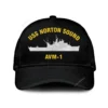 Uss Norton Sound Avm-1 Classic Cap, Custom Print/embroidered Us Navy Ships Classic Baseball Cap, Gift For Navy Veteran