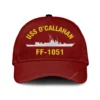 Uss O_callahan Ff-1051 Classic Cap, Custom Print/embroidered Us Navy Ships Classic Baseball Cap, Gift For Navy Veteran