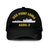 Uss Point Loma Agds-2_mu Classic Cap, Custom Print/embroidered Us Navy Ships Classic Baseball Cap, Gift For Navy Veteran