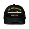 Uss Salt Lake City Ssn 716 Classic Cap, Custom Print/embroidered Us Navy Ships Classic Baseball Cap, Gift For Navy Veteran