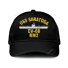 Uss Saratoga Cv-60 Rm2 Classic Cap, Custom Print/embroidered Us Navy Ships Classic Baseball Cap, Gift For Navy Veteran