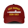 Uss Sargo Ssn-583 Classic Cap, Custom Print/embroidered Us Navy Ships Classic Baseball Cap, Gift For Navy Veteran