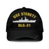 Uss Sterett Dlg 31 Classic Cap, Custom Print/embroidered Us Navy Ships Classic Baseball Cap, Gift For Navy Veteran