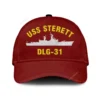 Uss Sterett Dlg 31 Classic Cap, Custom Print/embroidered Us Navy Ships Classic Baseball Cap, Gift For Navy Veteran