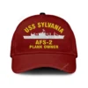 Uss Sylvania Afs-2 Plank Owner Classic Cap, Custom Print/embroidered Us Navy Ships Classic Baseball Cap, Gift For Navy Veteran