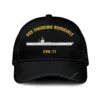 Uss Theodore Roosevelt Cvn-71 Classic Cap, Custom Print/embroidered Us Navy Ships Classic Baseball Cap, Gift For Navy Veteran