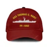 Uss Thomas C. Hart Ff-1092 (1) Classic Cap, Custom Print/embroidered Us Navy Ships Classic Baseball Cap, Gift For Navy Veteran