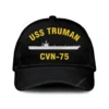 Uss Truman Cvn 75 Classic Cap, Custom Print/embroidered Us Navy Ships Classic Baseball Cap, Gift For Navy Veteran