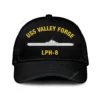 Uss Valley Forge Lph-8 Classic Cap, Custom Print/embroidered Us Navy Ships Classic Baseball Cap, Gift For Navy Veteran