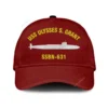 Uss Ulysses S. Grant Ssbn 631 Classic Cap, Custom Print/embroidered Us Navy Ships Classic Baseball Cap, Gift For Navy Veteran