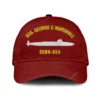 Uss. George C Marshall Ssbn-654 Classic Cap, Custom Print/embroidered Us Navy Ships Classic Baseball Cap, Gift For Navy Veteran