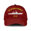 Uss William H. Standley Cg-32 Classic Cap, Custom Print/embroidered Us Navy Ships Classic Baseball Cap, Gift For Navy Veteran