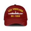 Uss Vreeland De-1068 Classic Cap, Custom Print/embroidered Us Navy Ships Classic Baseball Cap, Gift For Navy Veteran
