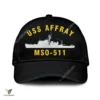 Uss Affray Mso-511 Classic Baseball Cap Gift For Navy Veteran, Custom Print/embroidered Us Navy Ships Classic Cap