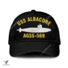 Uss Albacore Agss-569 Classic Baseball Cap Gift For Navy Veteran, Custom Print/embroidered Us Navy Ships Classic Cap