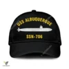 Uss Albuquerque Ssn 706 Classic Baseball Cap Gift For Navy Veteran, Custom Print/embroidered Us Navy Ships Classic Cap
