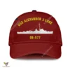 Uss Alexander J Luke De-577 Classic Baseball Cap Gift For Navy Veteran, Custom Print/embroidered Us Navy Ships Classic Cap