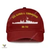 Uss Alfred A. Cunningham Dd-752 Classic Baseball Cap Gift For Navy Veteran, Custom Print/embroidered Us Navy Ships Classic Cap