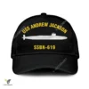 Uss Andrew Jackson Ssbn-619 Classic Baseball Cap Gift For Navy Veteran, Custom Print/embroidered Us Navy Ships Classic Cap