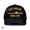 Uss Angler Agss-240 Classic Baseball Cap Gift For Navy Veteran, Custom Print/embroidered Us Navy Ships Classic Cap
